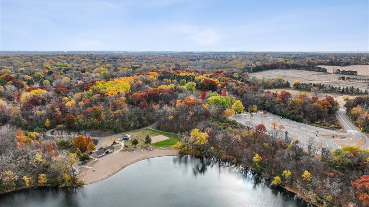 Woodbury nature ariel view