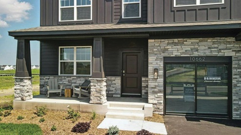 Porch at Sienna Grove model home