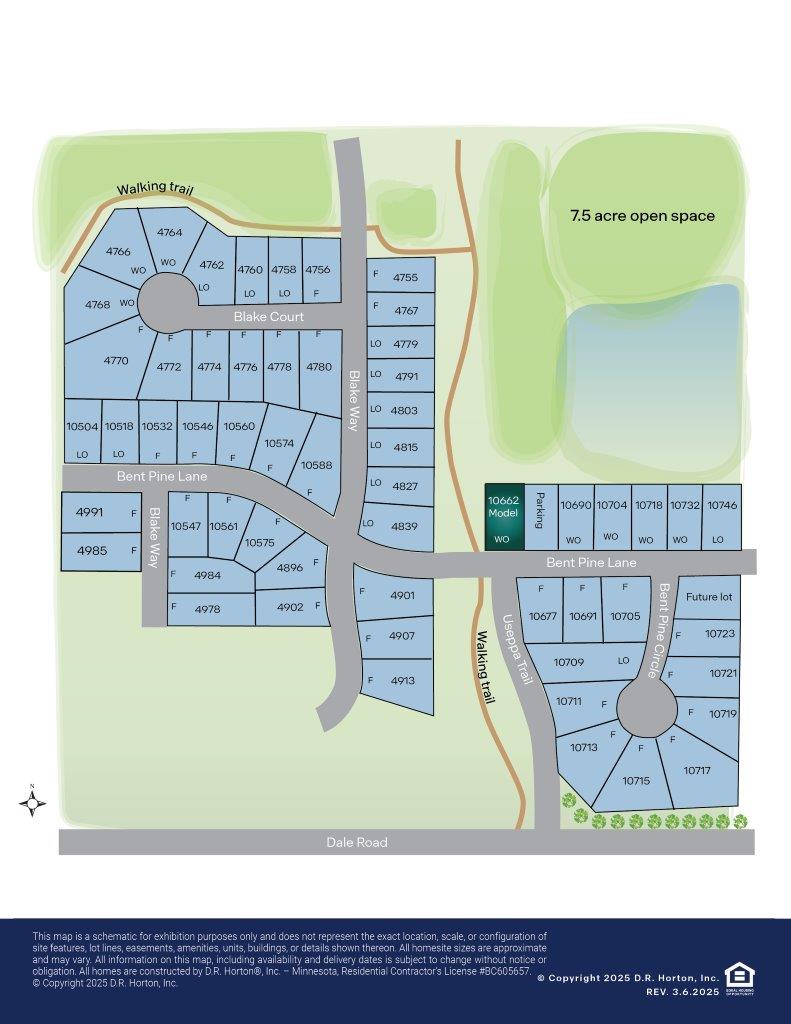 Static Lot Map