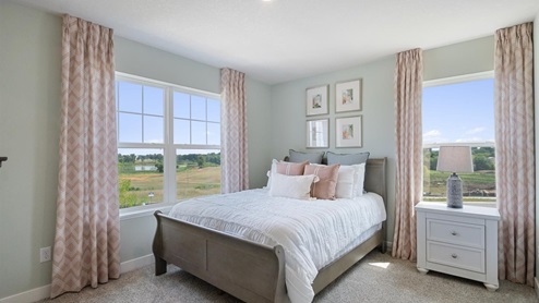 Secondary bedroom with walk-in closet.