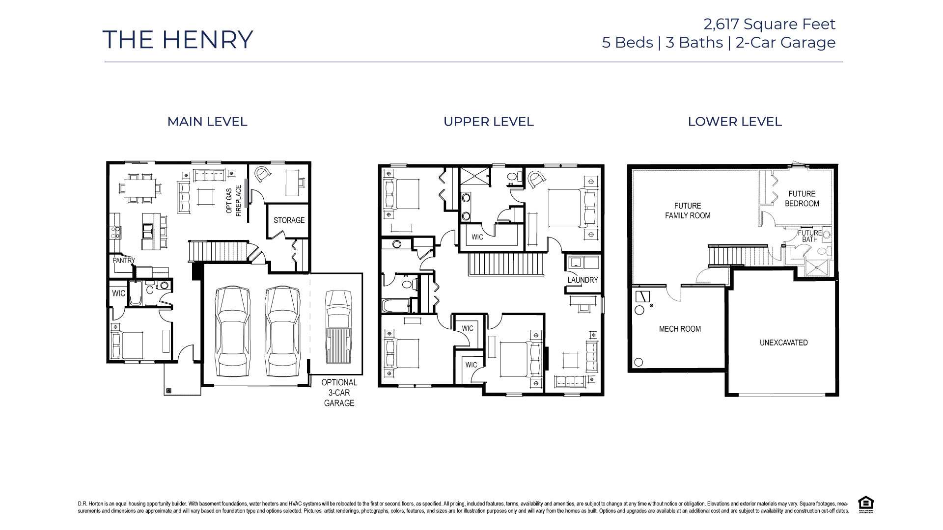 The Henry floor plan.
