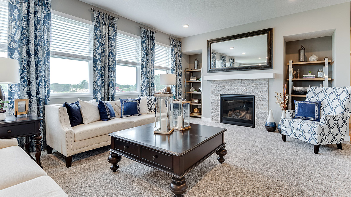 Main level family room.