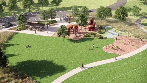 Jackson Township Park in Shakopee, Minnesota.