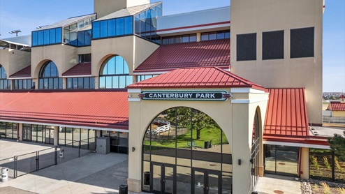 Canterbury Downs in Shakopee, Minnesota.