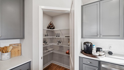 Walk in pantry.