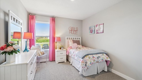 Upper level bedroom.