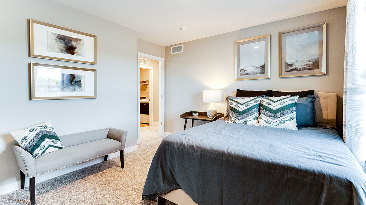 Upper level bedroom.