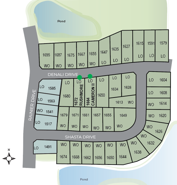 Static Lot Map