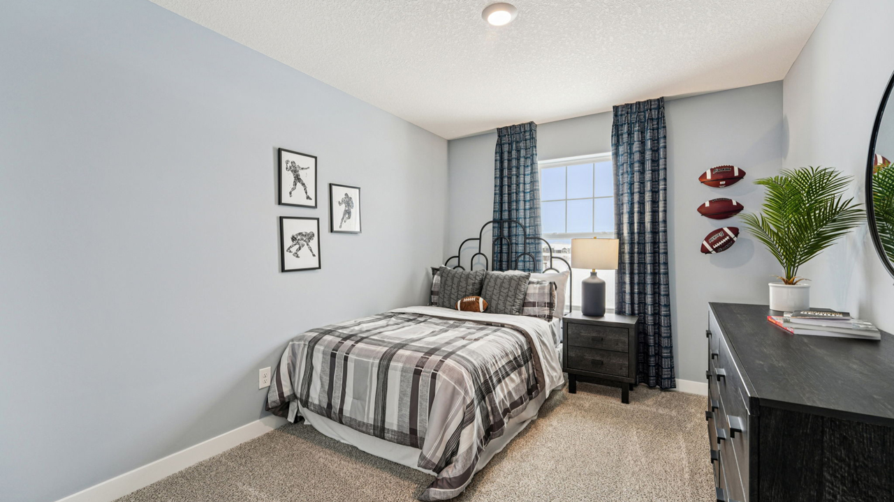 Upper level bedroom.