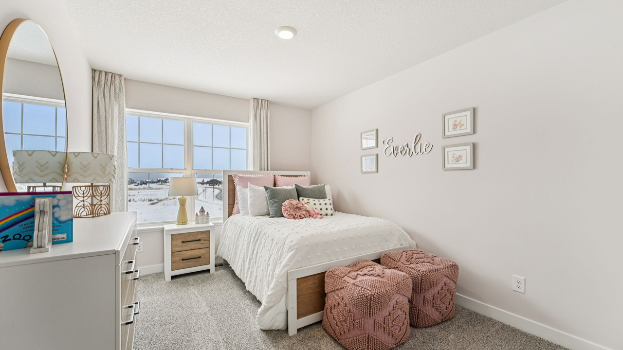 Upper level bedroom.