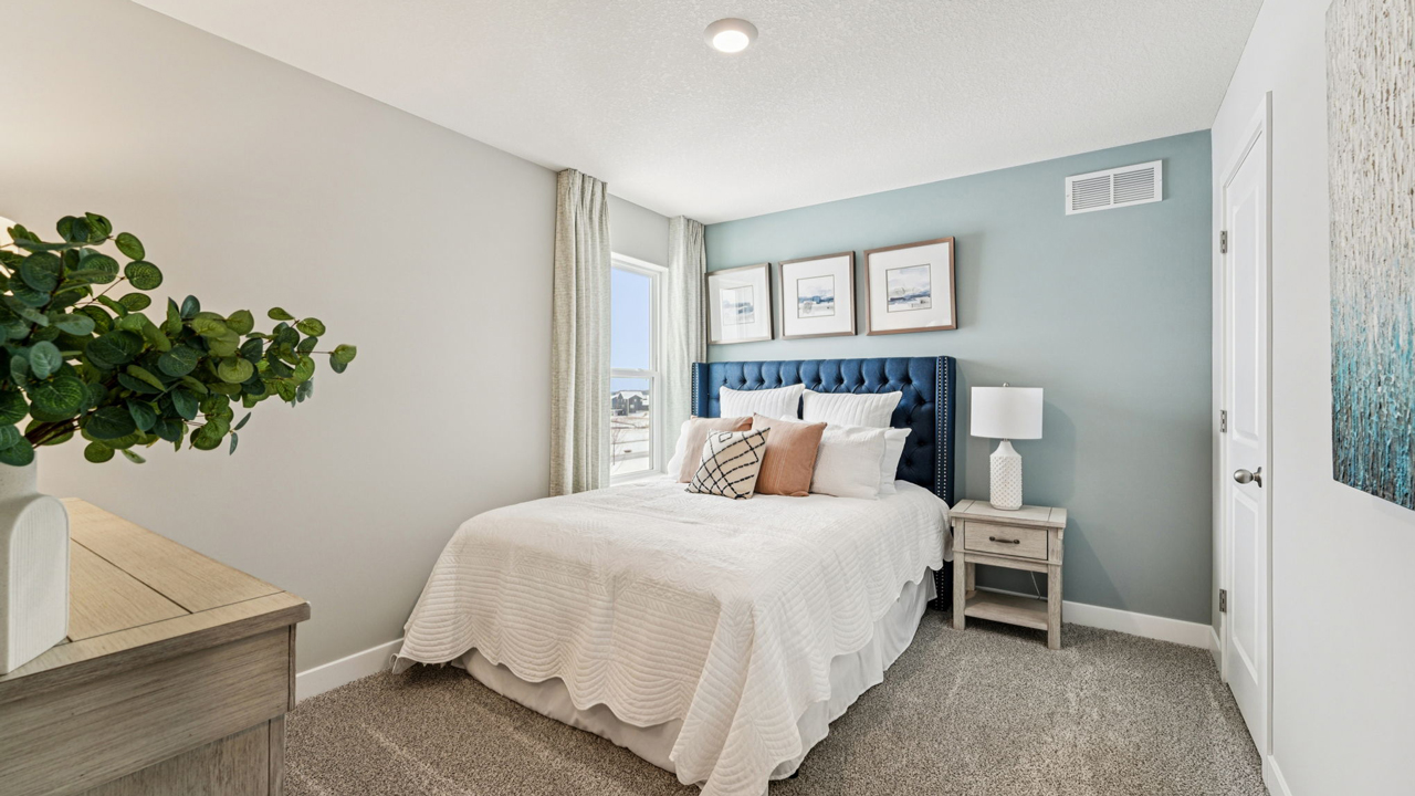 Upper level bedroom.