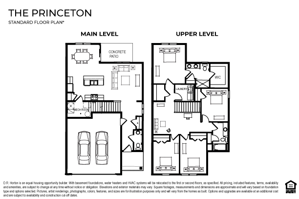 New Home Floor Plan in Shakopee, Minnesota at Highview Park by D.R. Horton.