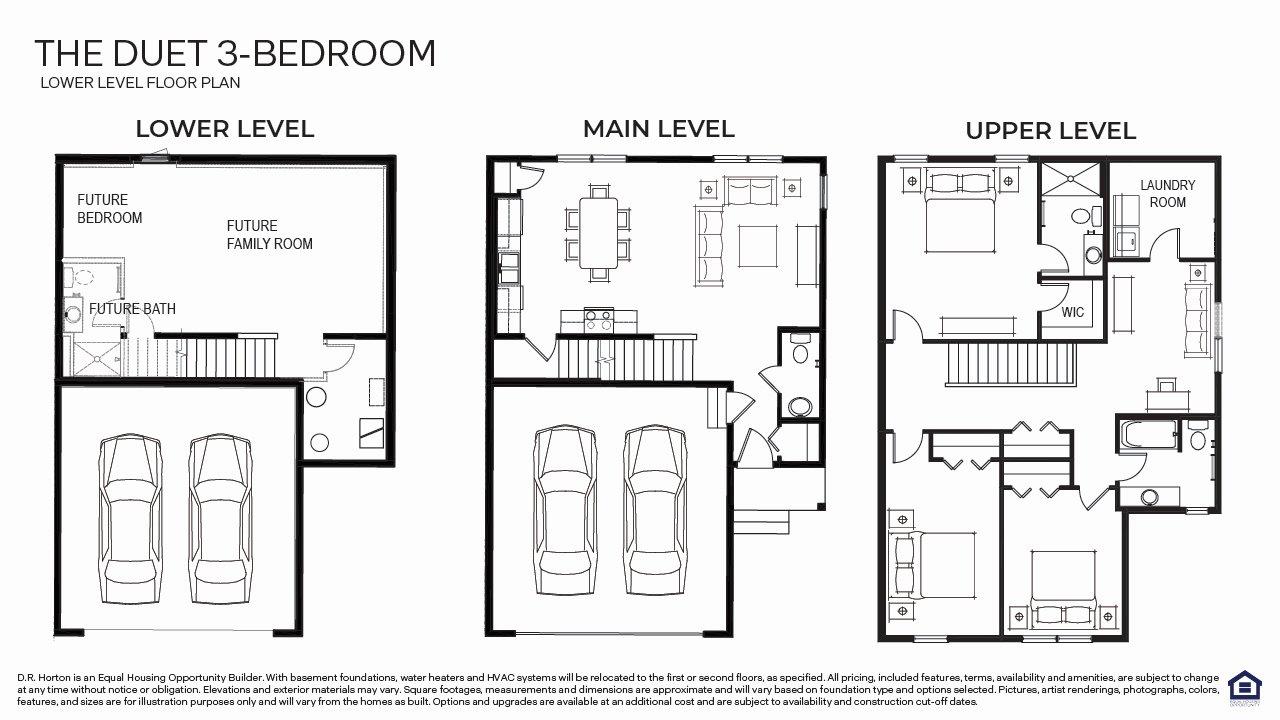 New Home Floor Plan in Shakopee, Minnesota at Highview Park by D.R. Horton.