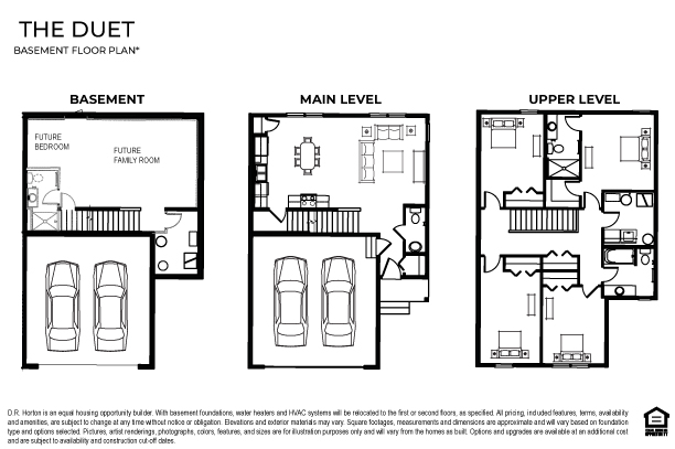 New Home Floor Plan in Shakopee, Minnesota at Highview Park by D.R. Horton.