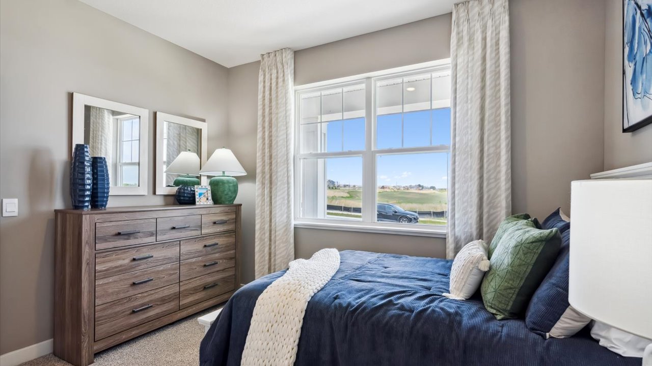 Upper level bedroom.