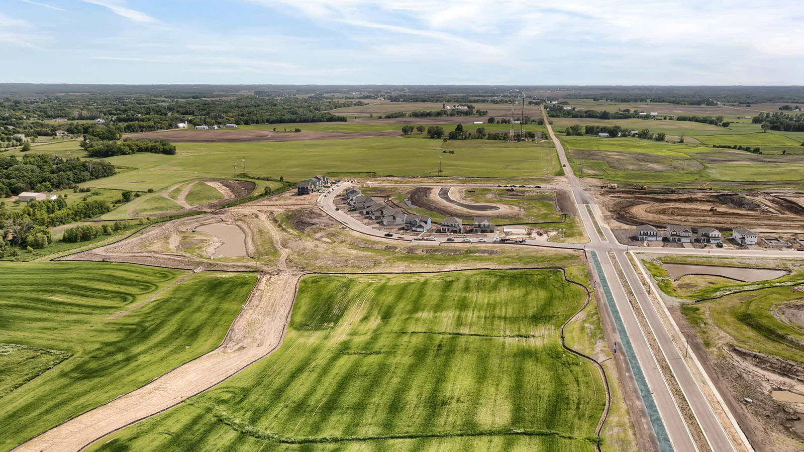 Aerials of Highview Park in shakopee, Minnesota.