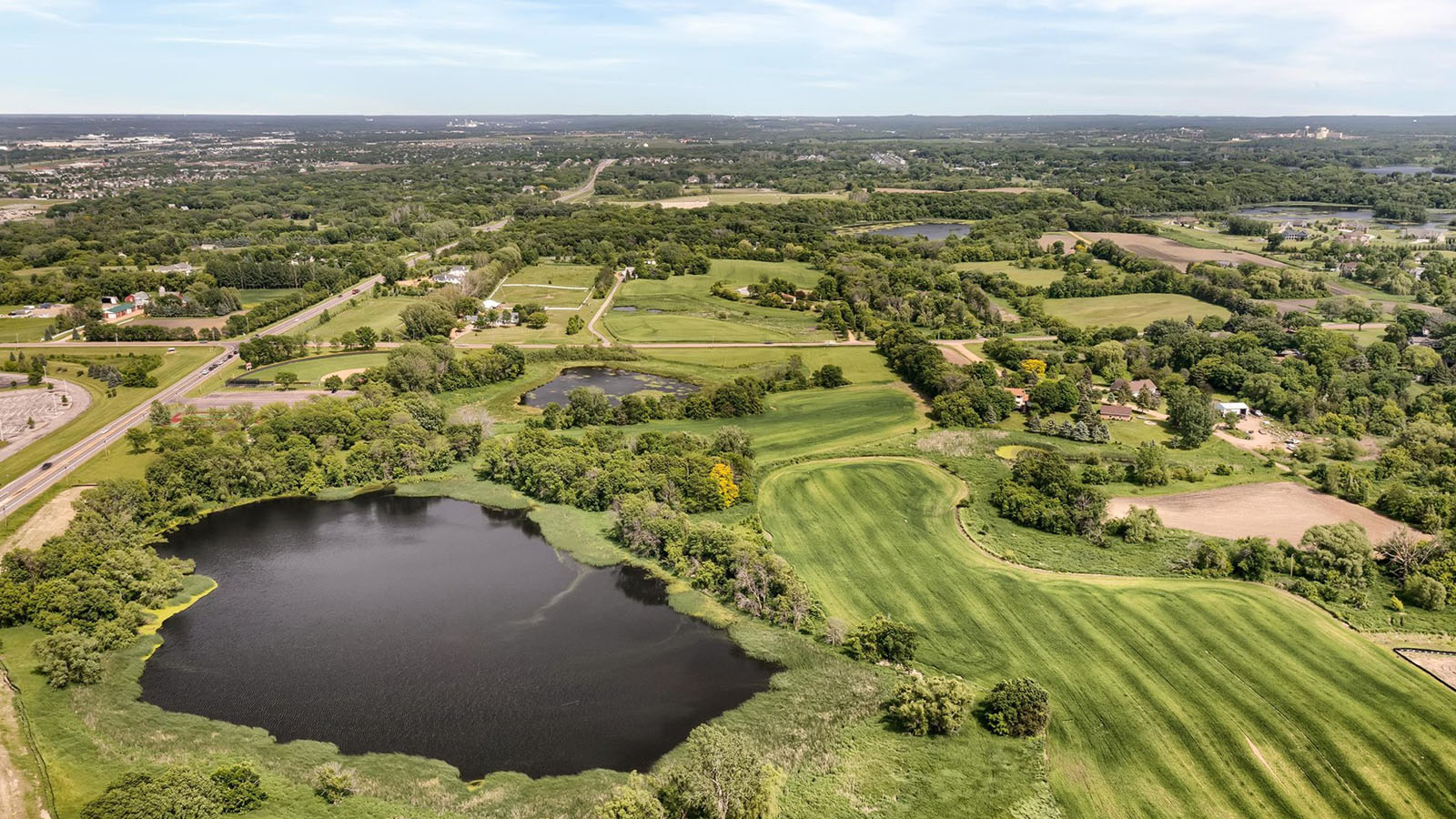 Aerials of Highview Park in shakopee, Minnesota.
