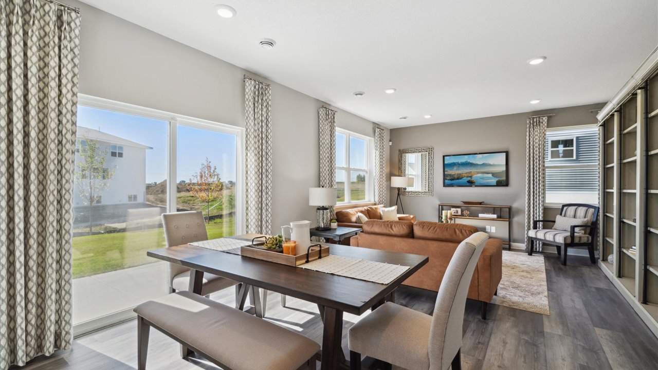 Open concept main level.