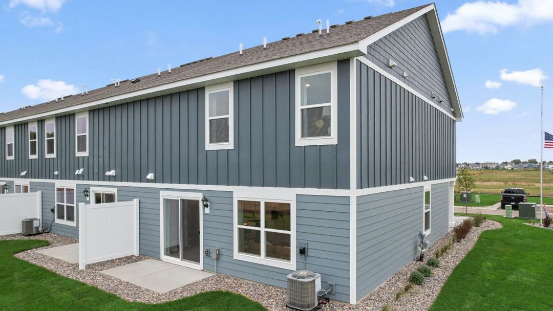 Townhome series in Maplewood, Minnesota.