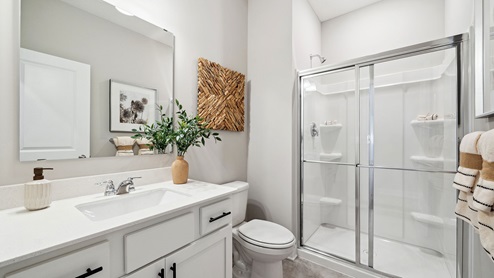 Main level bathroom.