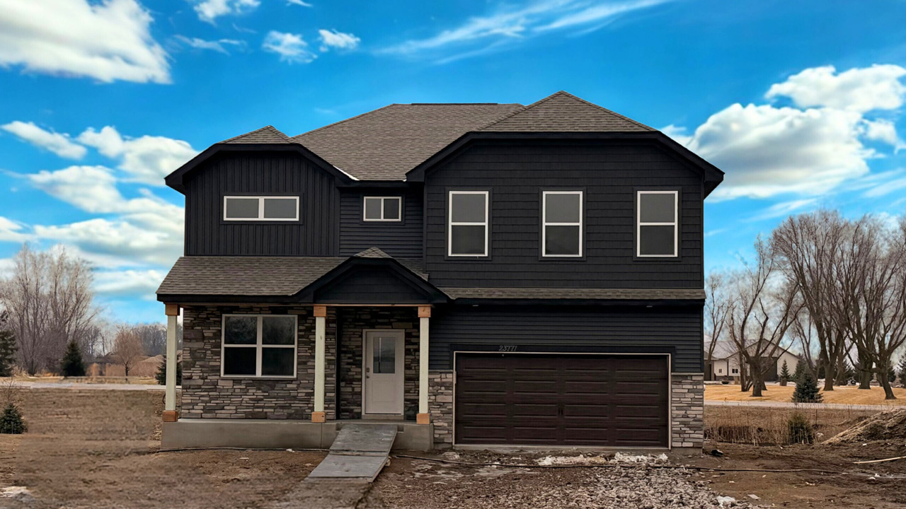 Exerior of the actual home.