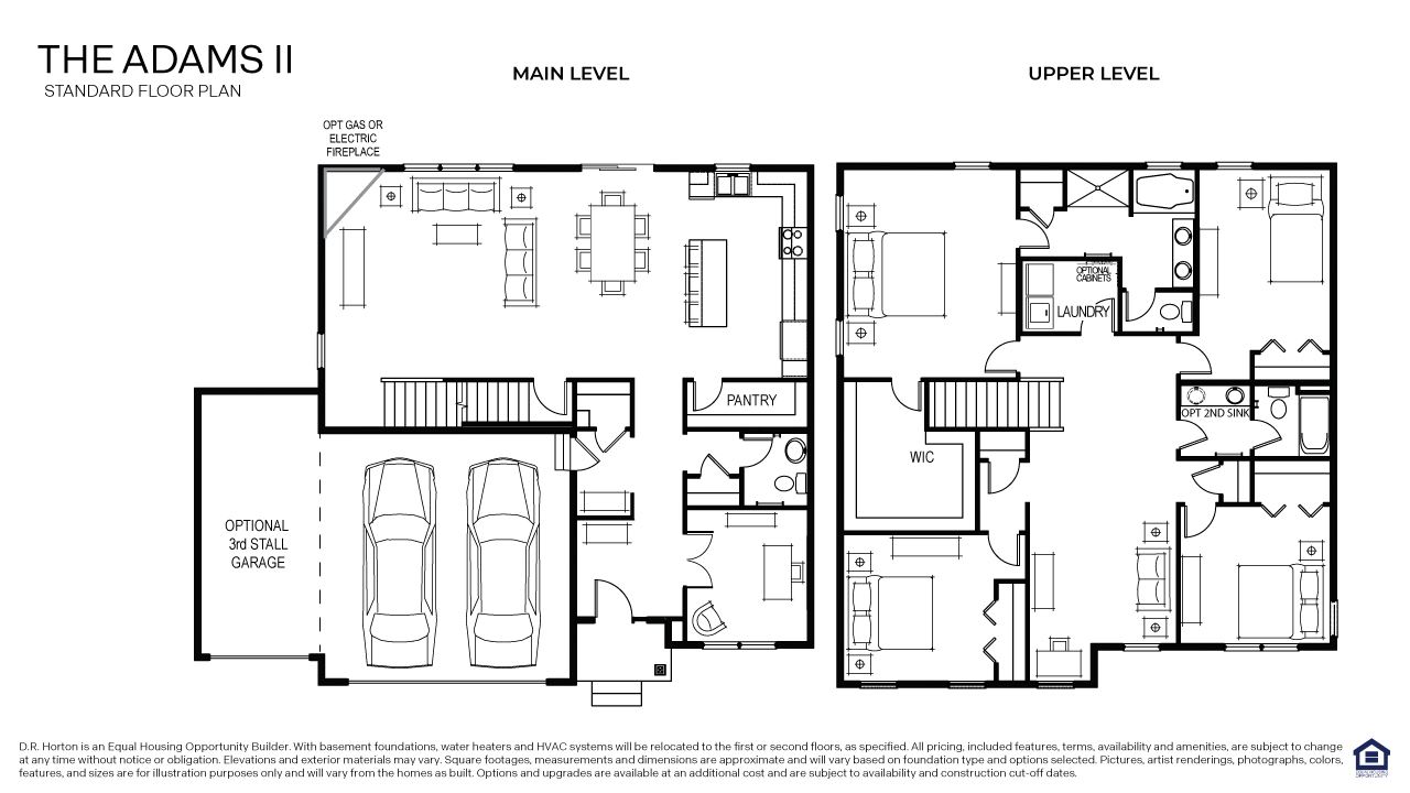New Home Floor Plan in Rogers, Minnesota at Big Woods by D.R. Horton.