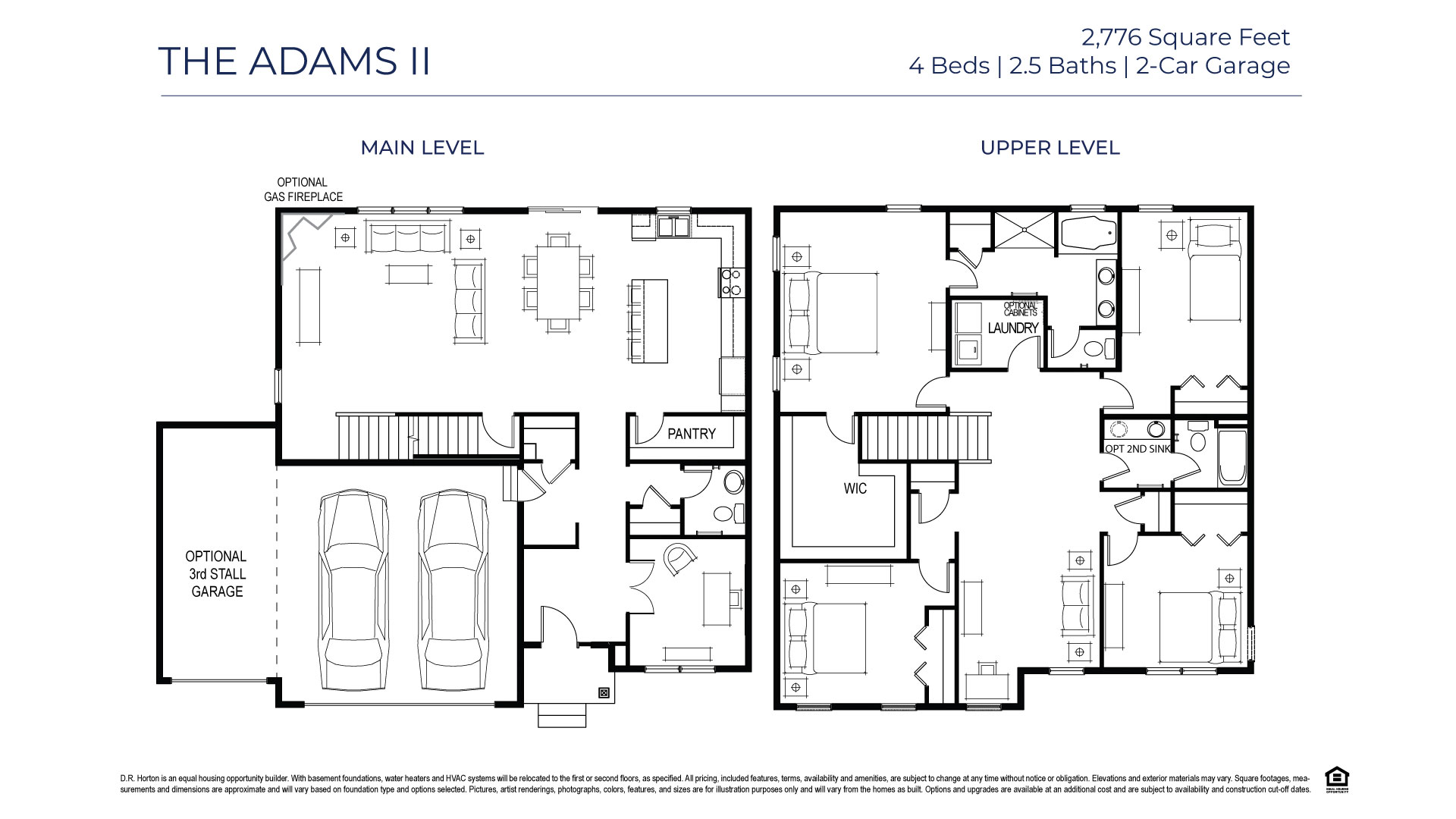 The Adams II floor plan.