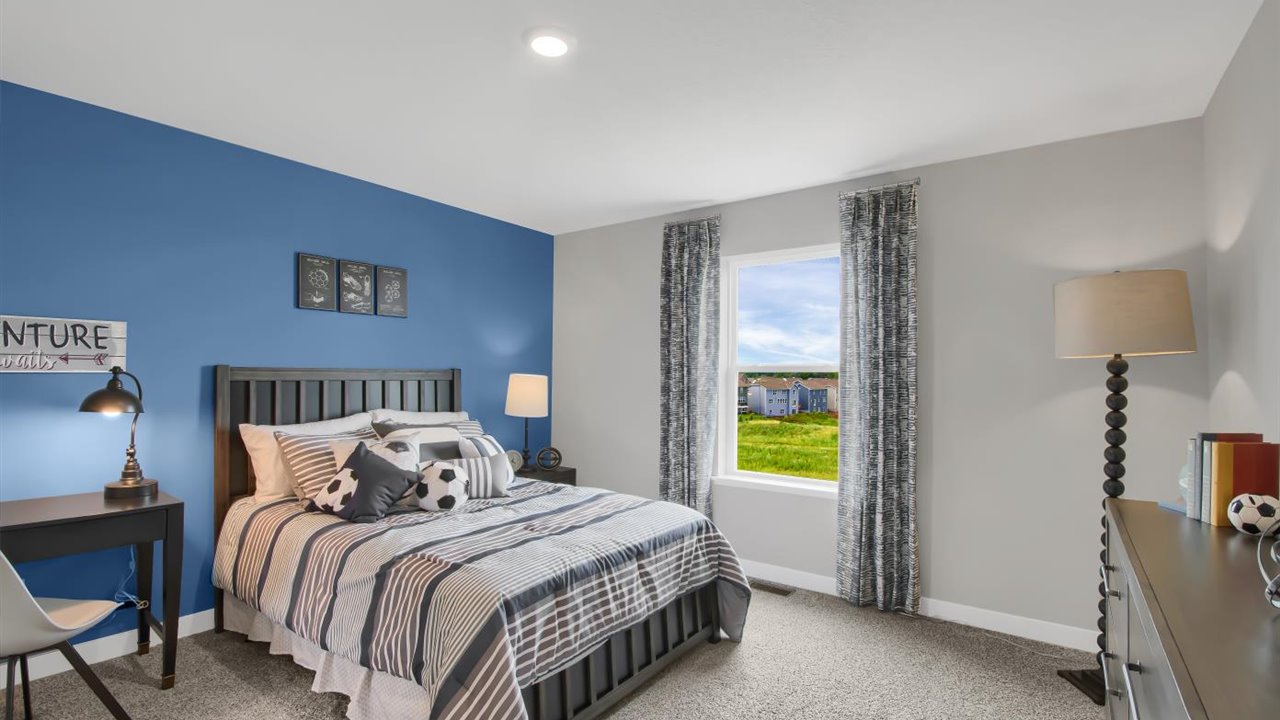 Upper level bedroom.