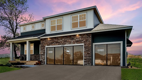 The Henley exerior elevation.