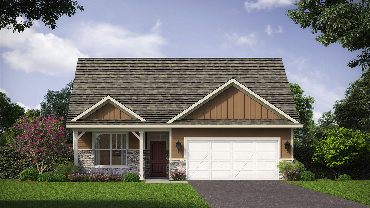 New Home in Rogers, Minnesota at Big Woods by D.R. Horton.