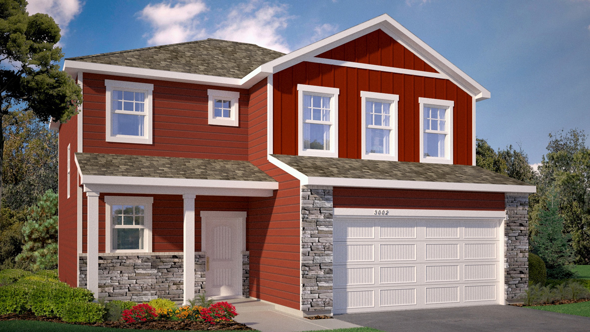 New Home in Rogers, Minnesota at Big Woods by D.R. Horton.