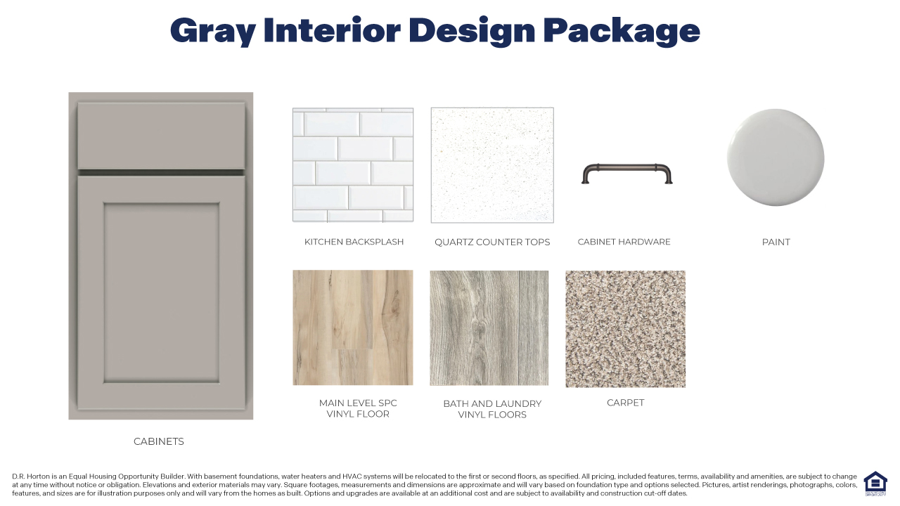 Interior color packages.