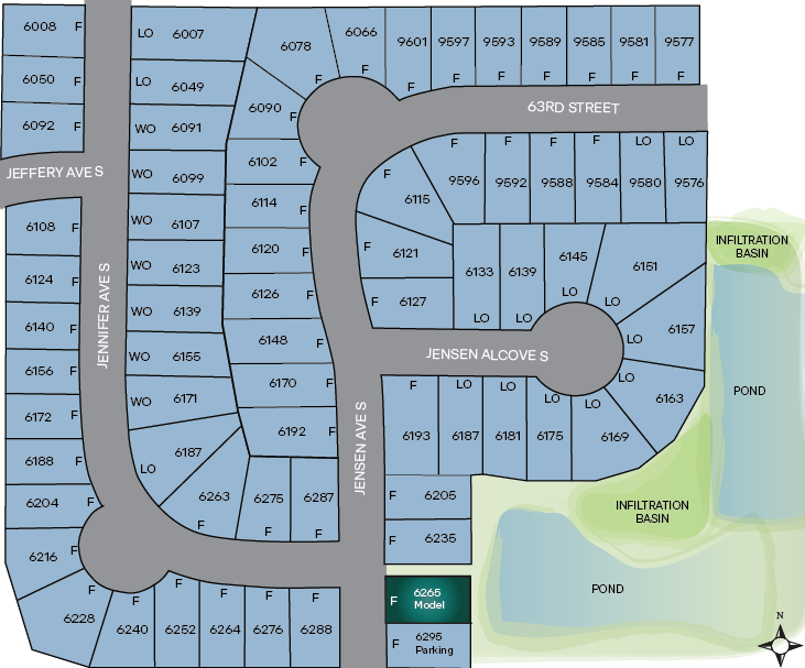 Static Lot Map