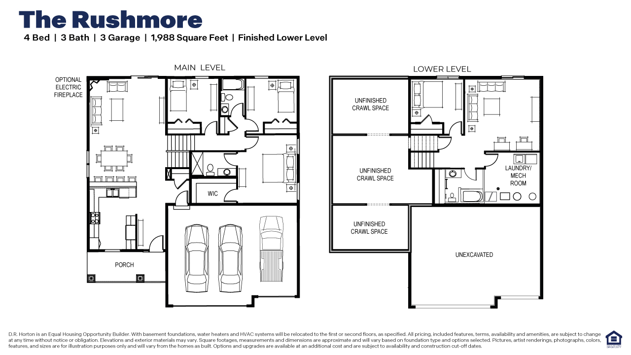 Rushmore floor plan