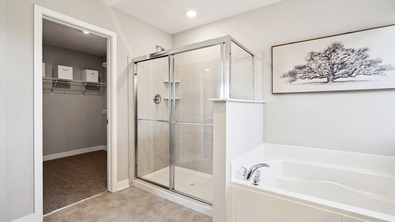 Bedroom suite private bath.