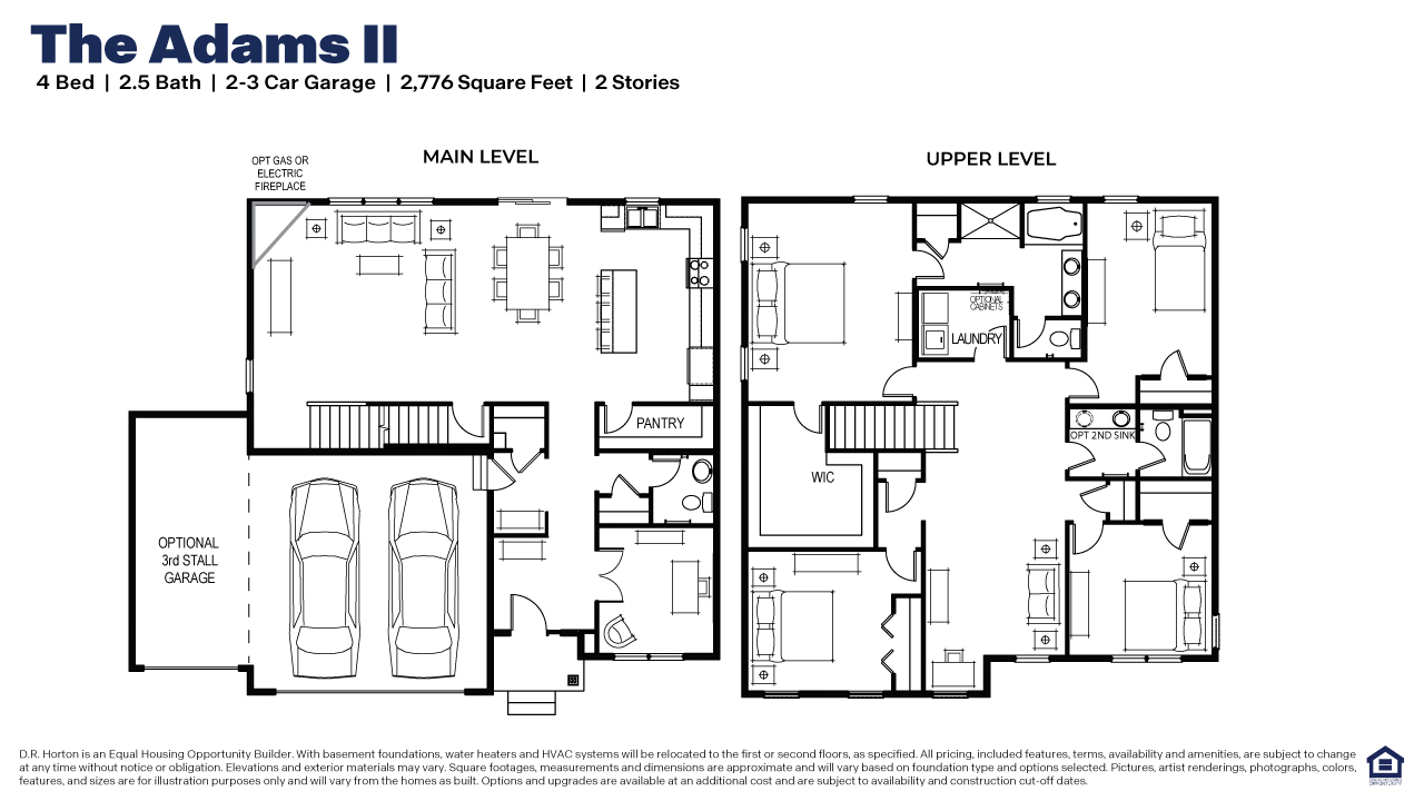 Adams II Floor plan.