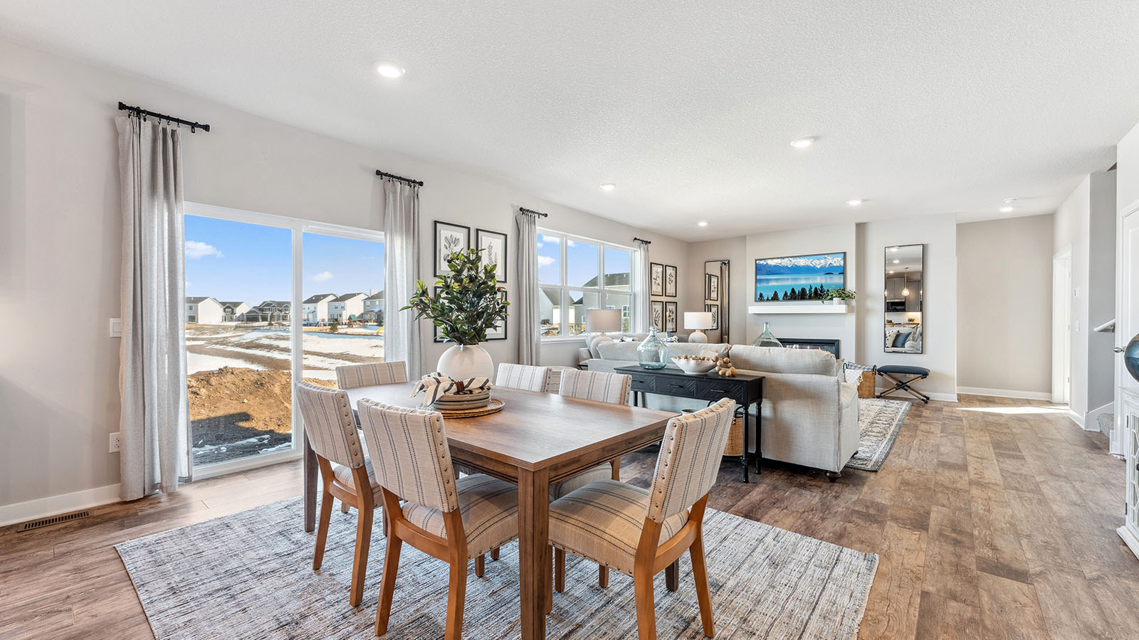 Two-story Tradition series of homes for sale in Shakopee, Minnesota.