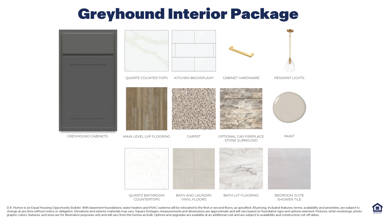 Greyhound interior design package