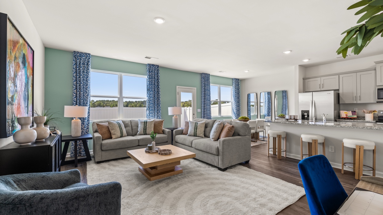 Cottage series of two-story homes for sale in Shakopee, Minnesota.