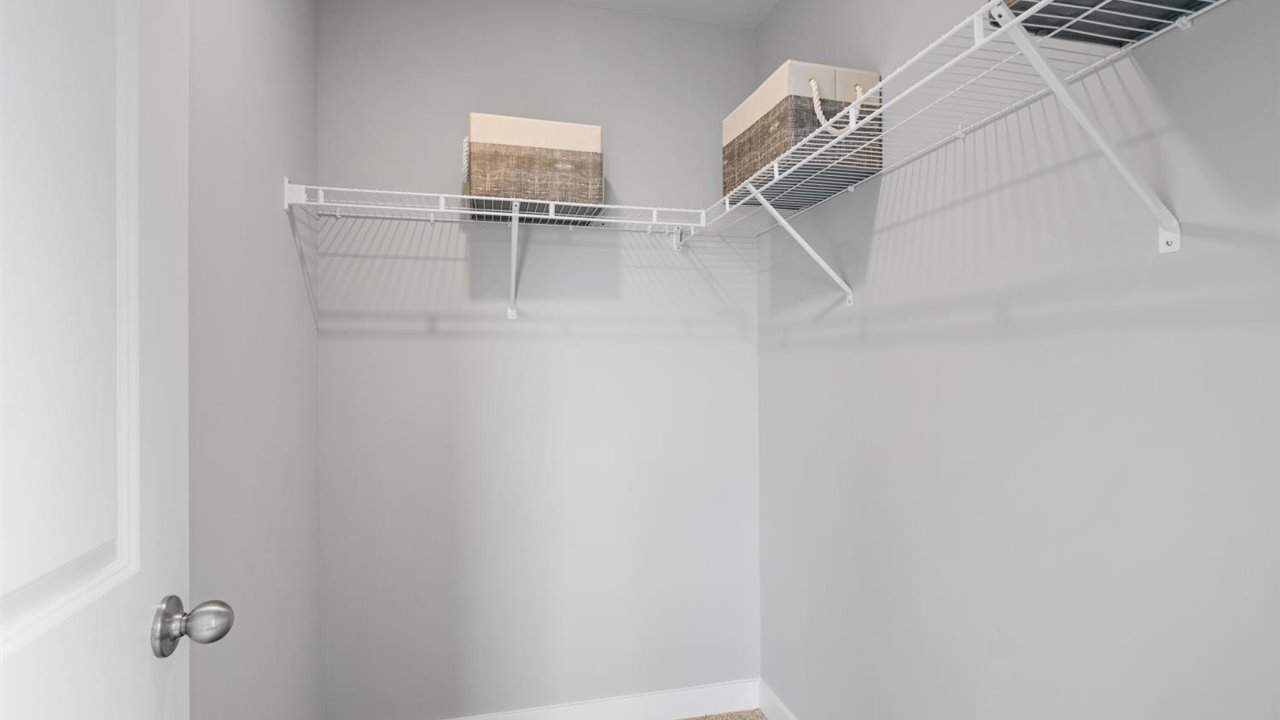 Large walk in closet