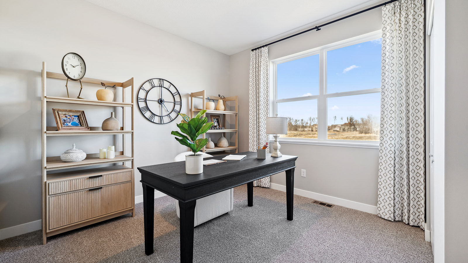 Main level bedroom or flex room.