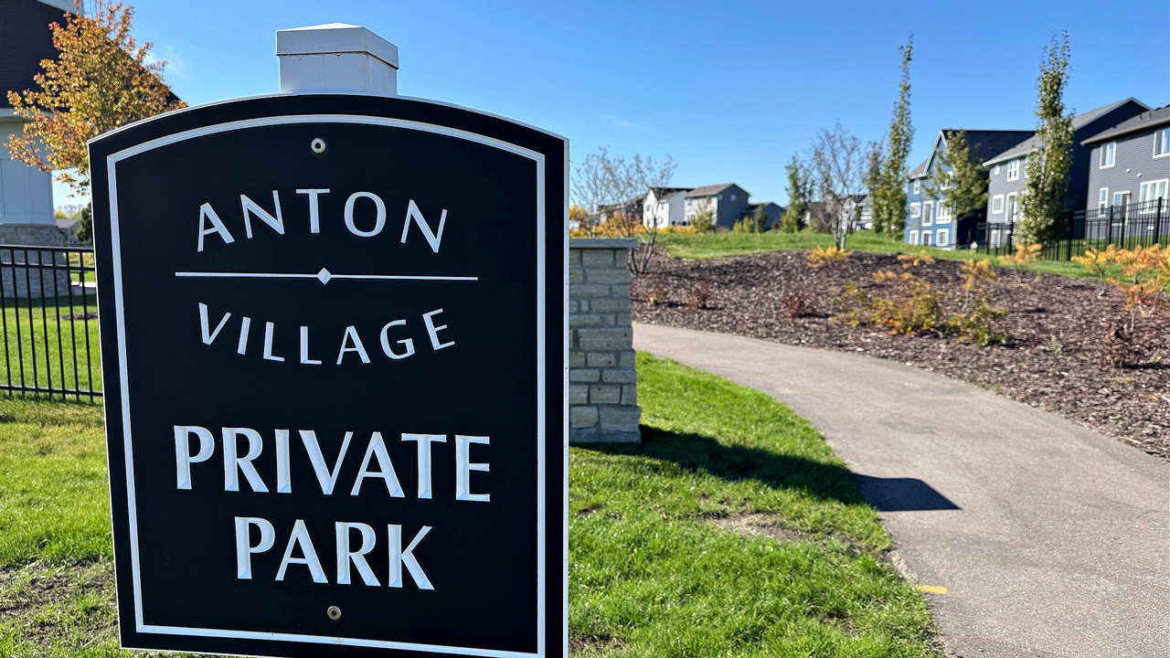 Anton village private park