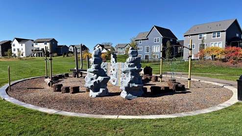 Playground at the community park.