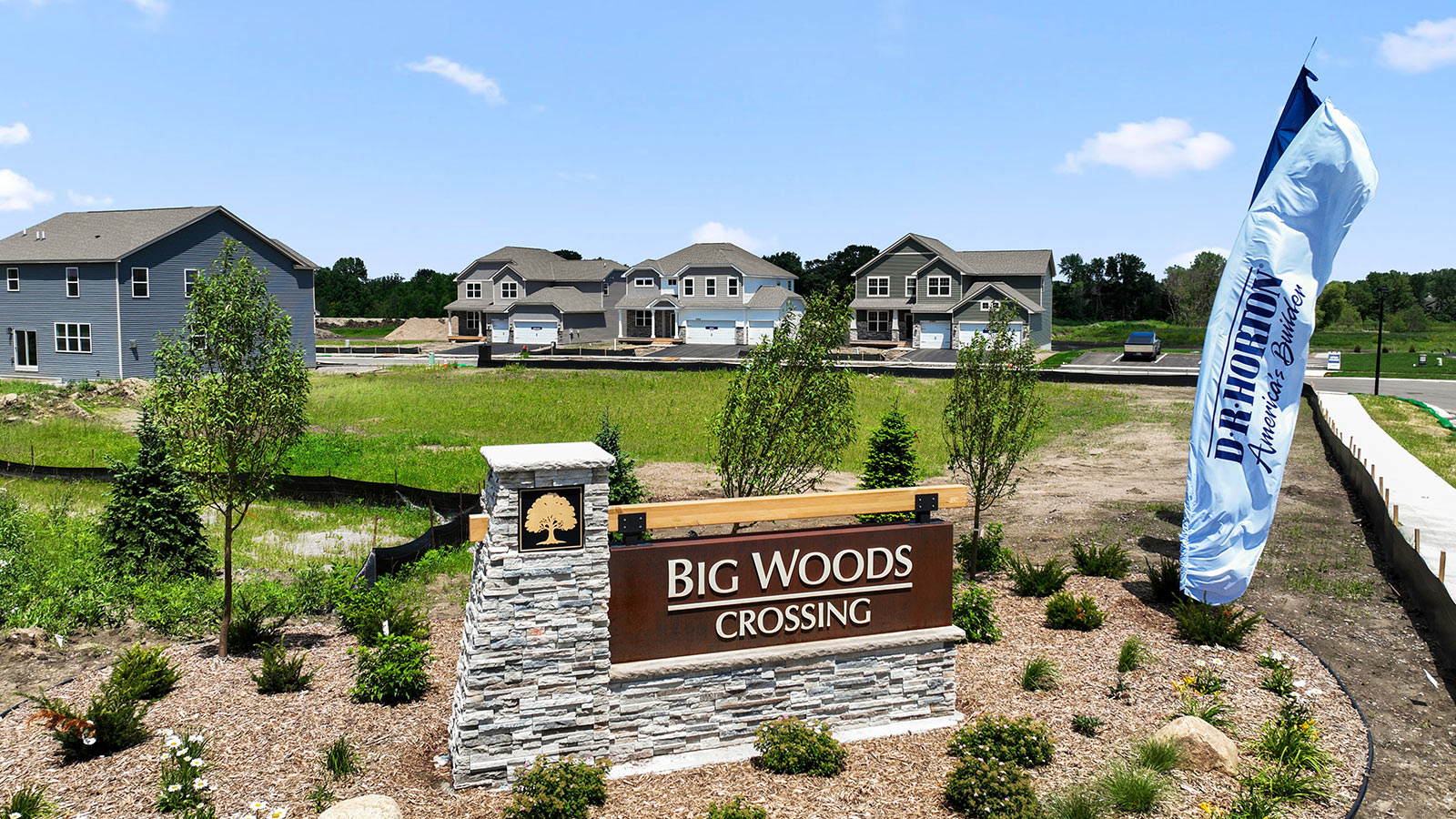 Aerial photos of Big Woods in Rogers, Minnesota.
