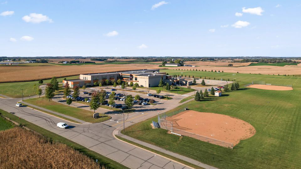 Elko New Market ariel view