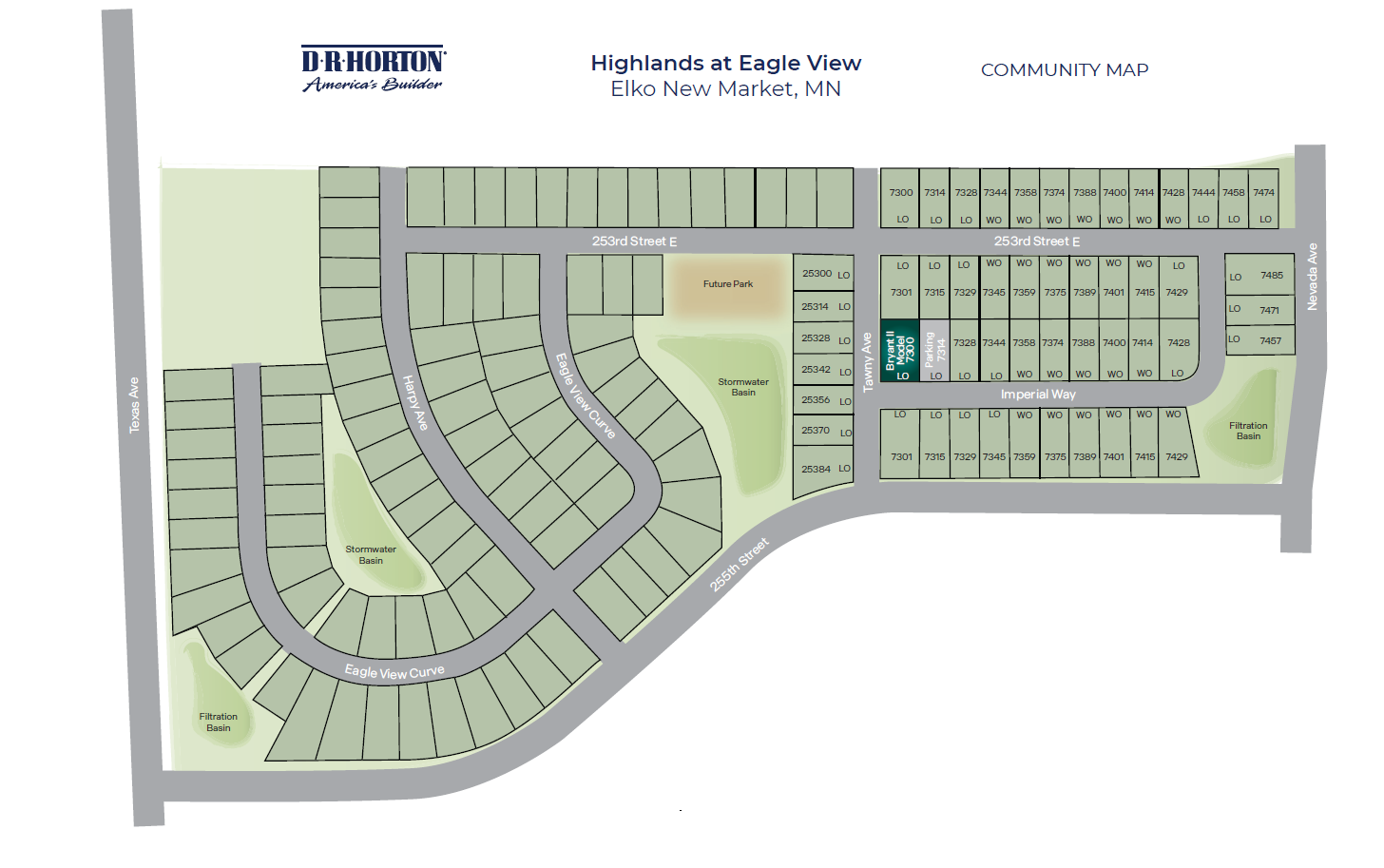Static Lot Map