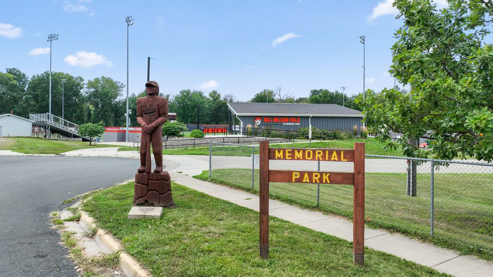 Memorial Park in Dundas, MN.