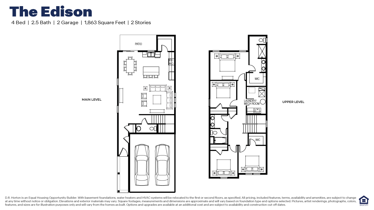 Edison Floor plan