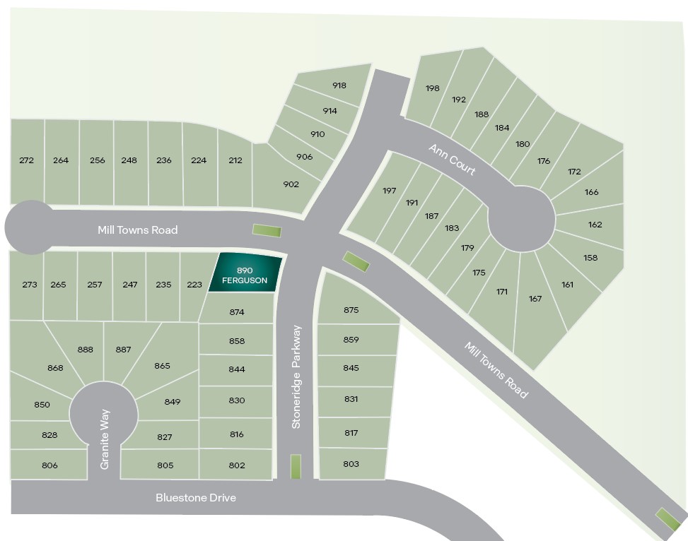 Static Lot Map