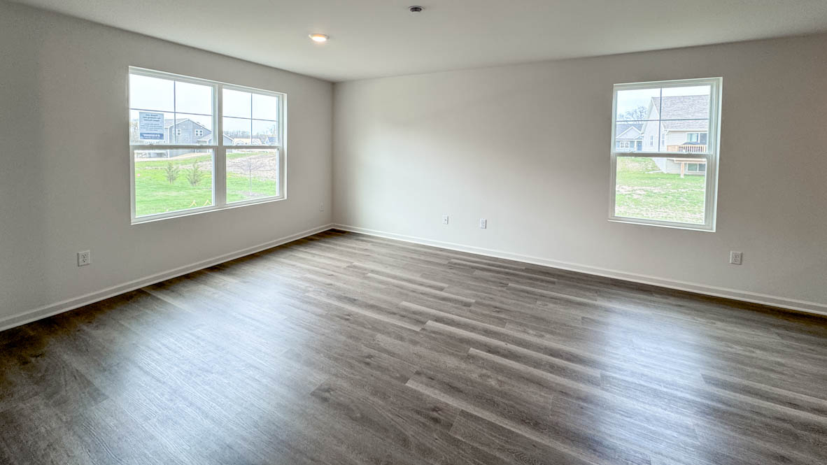 open concept living room